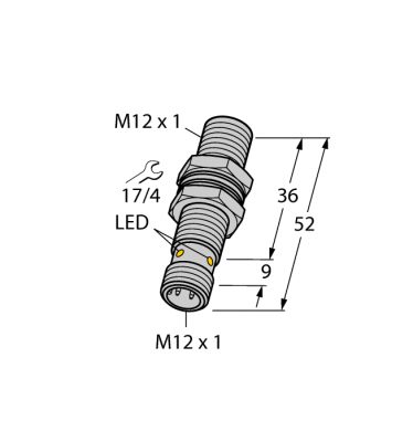 Индуктивный датчик - BI6U-MT12-AP6X-H1141