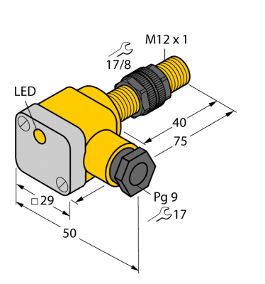 Индуктивный датчик - NI5-P12SK-AP6X