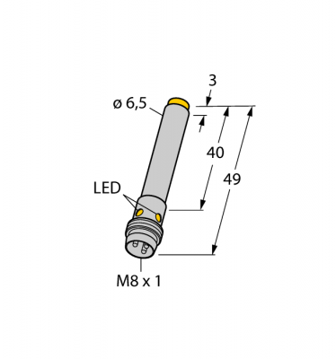 Индуктивный датчик - NI3-EH6.5-AN6X-V1131