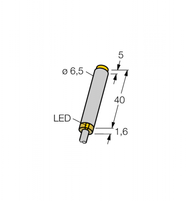 Индуктивный датчик - NI6U-EH6.5-AN6X