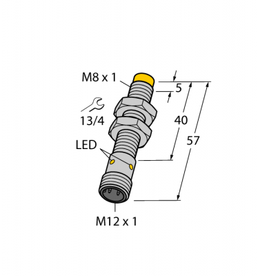 Индуктивный датчик - NI6U-EG08-RP6X-H1341