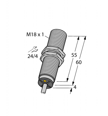 Индуктивный датчикс аналоговым выходом - BI8-M18-LI-EXI