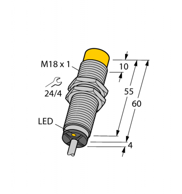 Индуктивный датчик - NI15U-M18M-VP44X