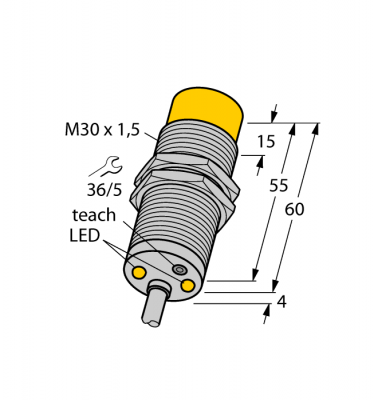 Индуктивный датчикмонитор скорости вращения - DTNI20U-M30-AP4X2