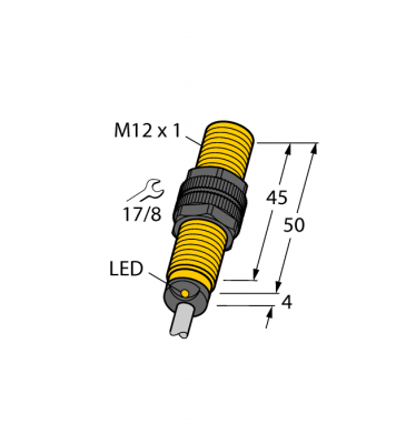 Индуктивный датчик - NI8U-S12-AN6X