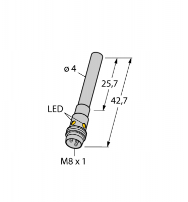 Индуктивный датчик - BI1U-EH04-AP6X-V1331