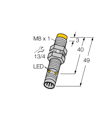 Индуктивный датчик - NI3-EG08-AN6X-V1131