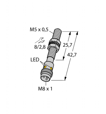 Индуктивный датчик - BI1U-EG05-AP6X-V1331