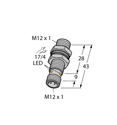 Индуктивный датчик - BI2-G12K-AP6X-H1141