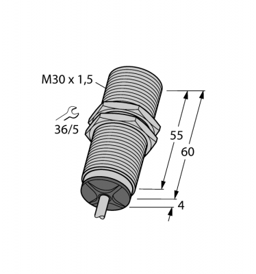 Индуктивный датчикс аналоговым выходом - BI10-M30-LIU