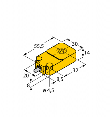 Индуктивный датчикс аналоговым выходом - BI10-Q14-LIU