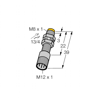 Индуктивный датчик - NI3-EG08K-Y1-H1341