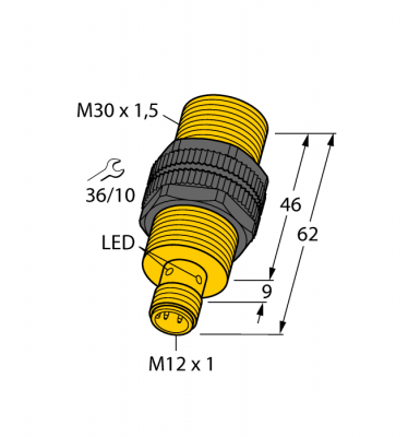 Индуктивный датчик - NI20U-S30-AP6X-H1141