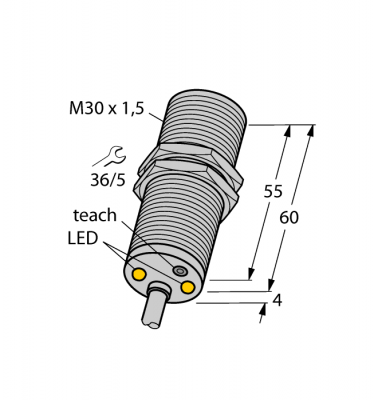 Индуктивный датчикмонитор скорости вращения - DTBI10U-M30-AP4X2