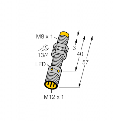 Индуктивный датчик - NI3-EG08-AN6X-H1341