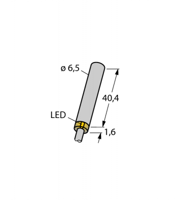 Индуктивный датчикс увеличенной дистанцией срабатывания - BI2-EH6.5-AN6X