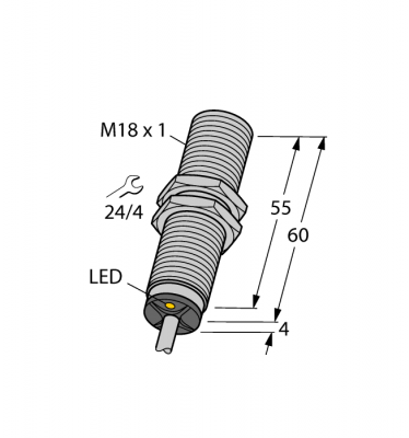 Индуктивный датчик - BI5-M18-AZ3X