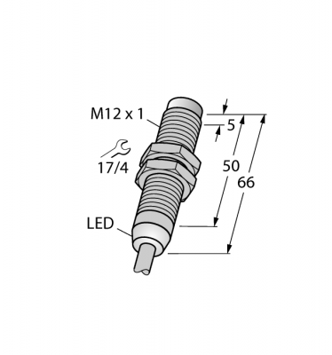 Индуктивный датчикс расширенным диапазоном температуры - NI4-M12-AP6X/S120