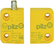 Магнитный предохранительный выключатель PSENmag для электронных реле - PSEN ma2.1p-34/PSEN2.1-10-06/LED/ATEX/1u - 506413