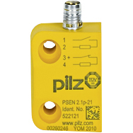 Магнитный предохранительный выключатель PSENmag для электронных реле - PSEN 2.1p-21/8mm/LED/1switch - 522121