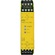 Реле безопасности PNOZelog – E-STOP, защитные двери, световые решетки - PNOZ e1vp 300/24VDC 1so 1so t - 774132