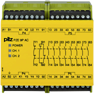 Реле безопасности PNOZ X – Расширение контактов - PZE 9P 24VACDC 24-240VACDC 8n/o 1n/c - 777148
