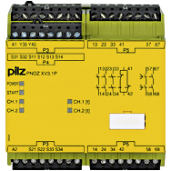 Реле безопасности PNOZ X – Контроль времени - PNOZ XV3.1P 3/24VDC 3n/o 1n/c 2n/o t fix - 777525
