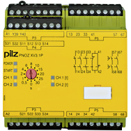 Реле безопасности PNOZ X – Контроль времени - PNOZ XV3.1P 30/24VDC 3n/o 1n/c 2n/o t - 777520