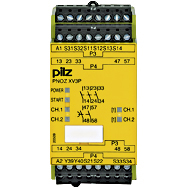 Реле безопасности PNOZ X – Контроль времени - PNOZ XV3P 10/24VDC 3n/o 2n/o t fix - 777517