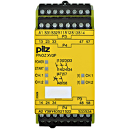 Реле безопасности PNOZ X – Контроль времени - PNOZ XV3P 3/24VDC 3n/o 2n/o t fix - 777515