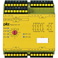 Реле безопасности PNOZ X – Контроль времени - PNOZ XV3.1P C 3/24VDC 3n/o 1n/c 2n/o t - 787522