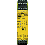 Реле безопасности PNOZ X – Контроль времени - PNOZ XV1P 30/24VDC 2n/o 1n/o t - 777602