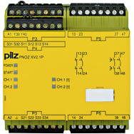 Реле безопасности PNOZ X – Контроль времени - PNOZ XV2.1P 0.5/24-240VACDC 2n/o 2n/o fi - 777544