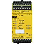 Реле безопасности PNOZ X – Контроль времени - PNOZ XV3P 0.5/24VDC 3n/o 2n/o t fix - 777514