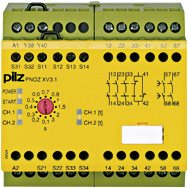Реле безопасности PNOZ X – Контроль времени - PNOZ XV3.1 3/24VDC 3n/o 1n/c 2n/o t - 774532
