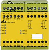 Реле безопасности PNOZ X – Контроль времени - PNOZ XV2.1 0.5/24-240VACDC 2n/o 2n/o fix - 774554