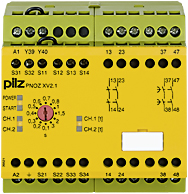 Реле безопасности PNOZ X – Контроль времени - PNOZ XV2.1 3/24-240VACDC 2n/o 2n/o t - 774552