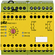Реле безопасности PNOZ X – Контроль времени - PNOZ XV2.1 30/24-240VACDC 2n/o 2n/o t - 774550