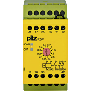 Реле безопасности PNOZ X – Контроль времени - PZW 3/24VDC 1n/o 2n/c - 774042