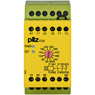 Реле безопасности PNOZ X – Контроль времени - PZA 600/24VDC 1n/o 2n/c - 774028