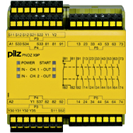 Реле безопасности PNOZ X – E-STOP, защитная дверь, световая решетка - PNOZ X9P C 24VDC 7n/o 2n/c 2so - 787609