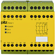 Реле безопасности PNOZ X – E-STOP, защитная дверь, световая решетка - PNOZ 1 48VAC 3n/o 1n/c - 775620