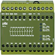 Реле безопасности PNOZ X – E-STOP, защитная дверь, световая решетка - PST 4 110 V AC 6N/O 4N/C - 720308