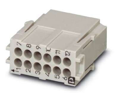 Модуль для установки контактов - HC-M-12-MOD-ST - 1663310
