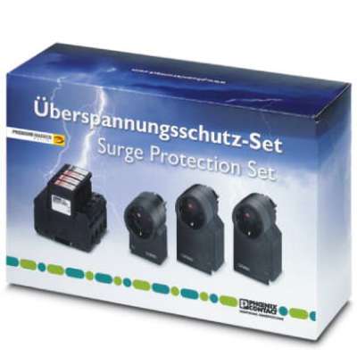 Комплект устройств защиты от перенапряжений - GEB-SET-T1/T2 TAE/TV-SAT - 2801022