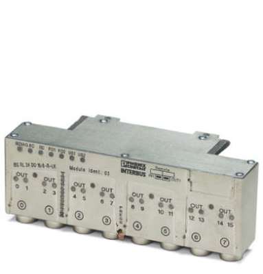 Децентрализ. устройство ввода-вывода - IBS RL 24 DO 16/8-R-LK-2MBD - 2734507