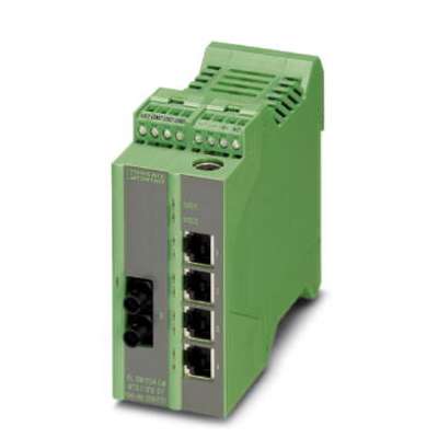 Industrial Ethernet Switch - FL SWITCH LM 4TX/1FX SM ST-E - 2989734