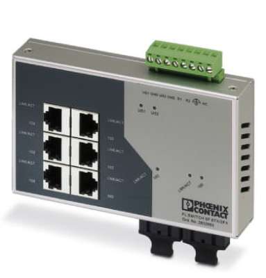Industrial Ethernet Switch - FL SWITCH SF 6TX/2FX - 2832933