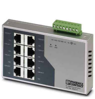 Industrial Ethernet Switch - FL SWITCH SF 8TX - 2832771
