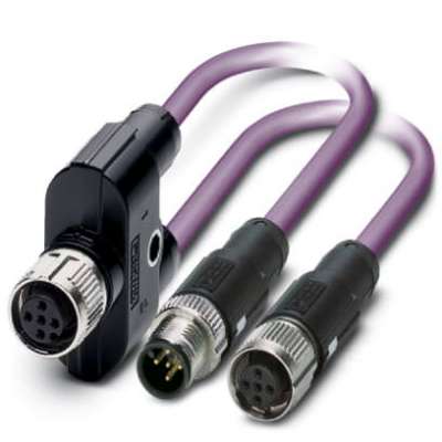 Системный кабель шины - SAC-5PY-F/2X 5,0-920-MS-FS - 1436055